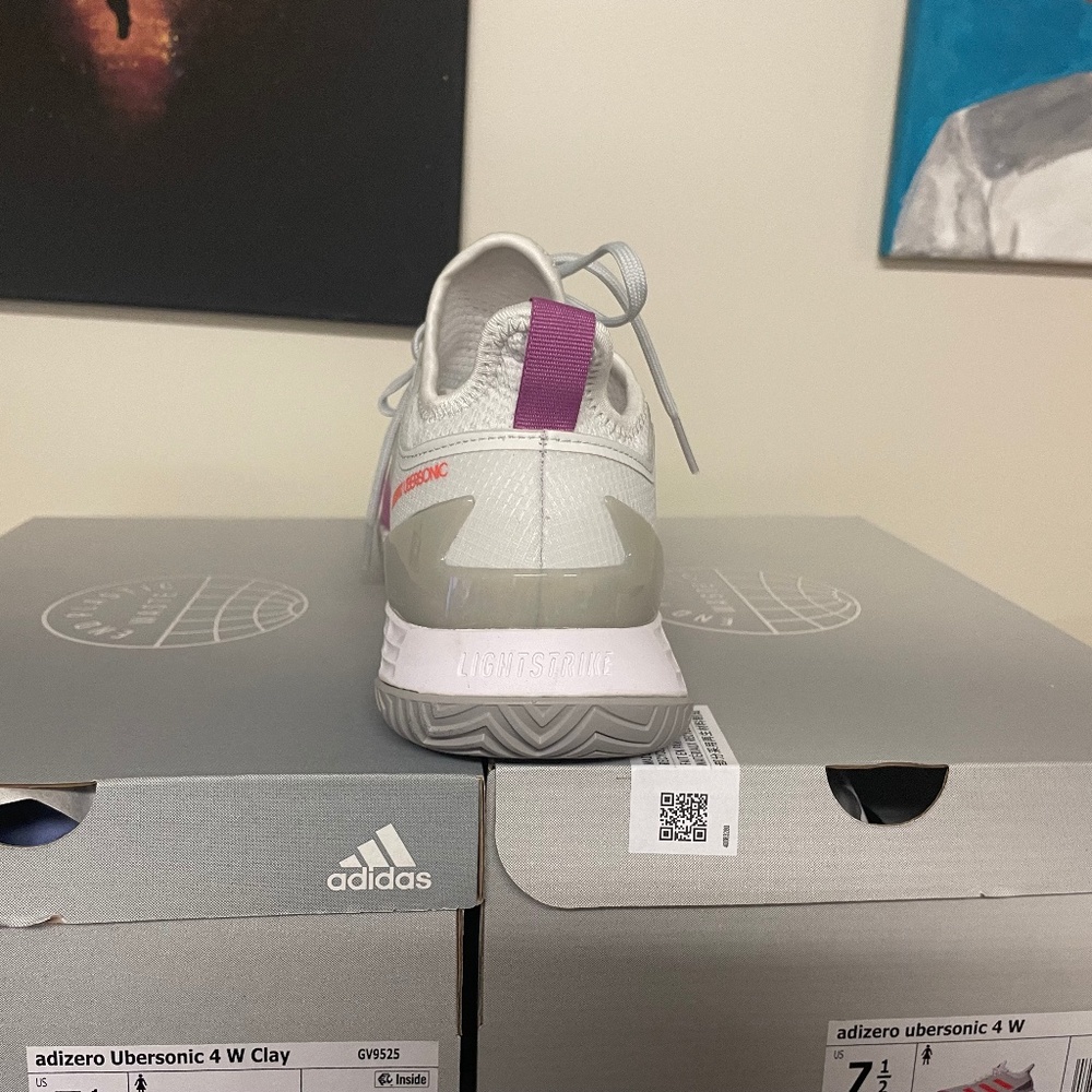 ADIZERO UBERSONIC 4 TENNIS SHOES - Picture 3 of 13